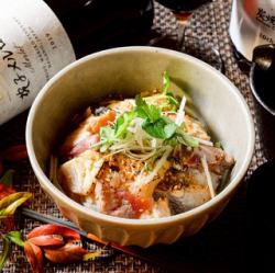 炙り鮮魚のバター醤油飯