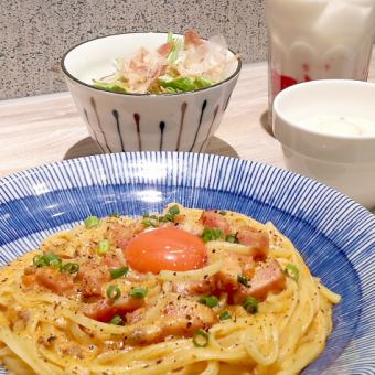 お好きなパスタのドリンクセット