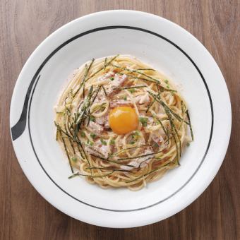 「明太子カルボナーラ」　お得なスイーツセット　 