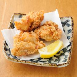 Deep fried chicken thigh