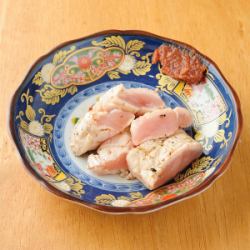Rare chicken breast
