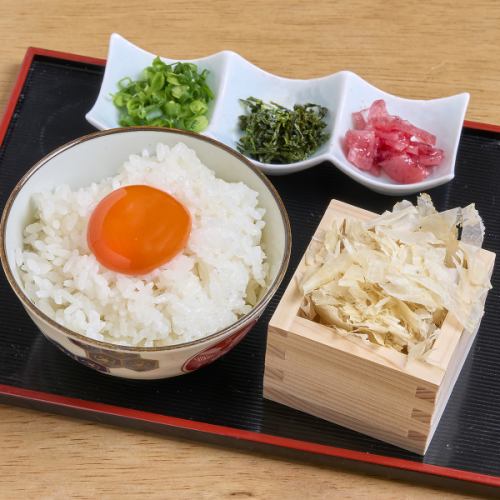 とりぶし卵かけご飯