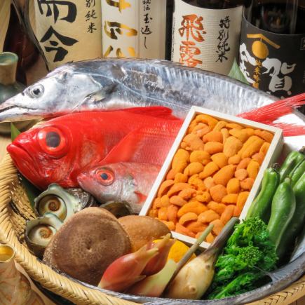 ◆銘酒含む豊富な飲み放題!2H飲み放題付きコース◆クーポン利用で6000円(税込)!
