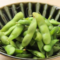 green soybeans