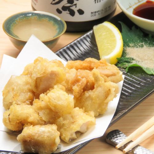 white meat tempura