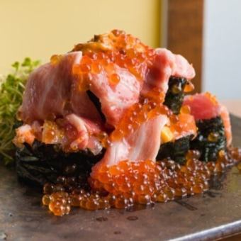 【豪華海鮮】『特選サーロインやいくら寿司＋全150種食べ飲み放題』3H飲み放題7000円⇒6000円