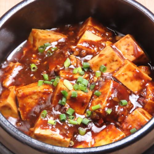 四川風陳麻婆豆腐土鍋煮～麻辣の虜になる、旨辛の一品～