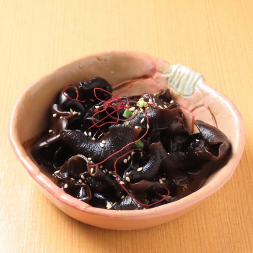 キクラゲの冷菜