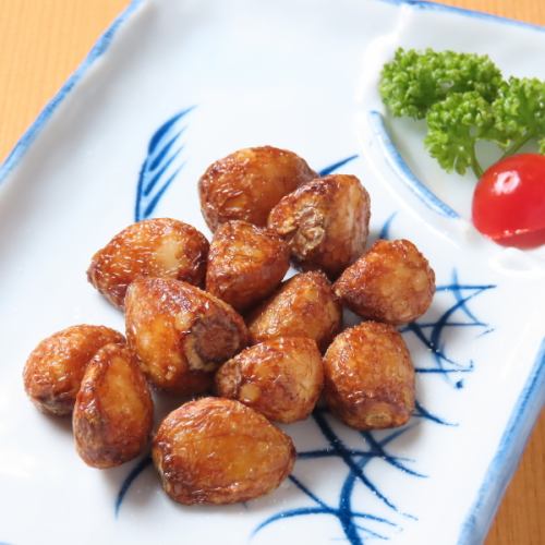 にんにく素揚げ