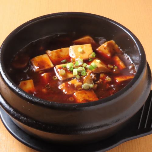 こぼれ麻婆豆腐土鍋煮