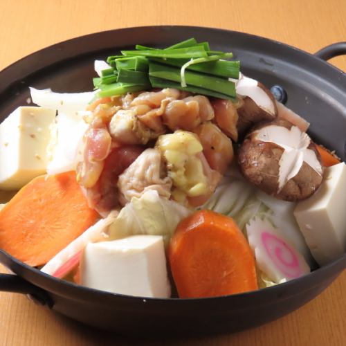 鶏鍋 (2~3人前)