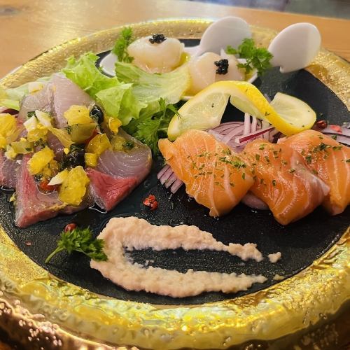 カルパッチョ3種盛り合わせ