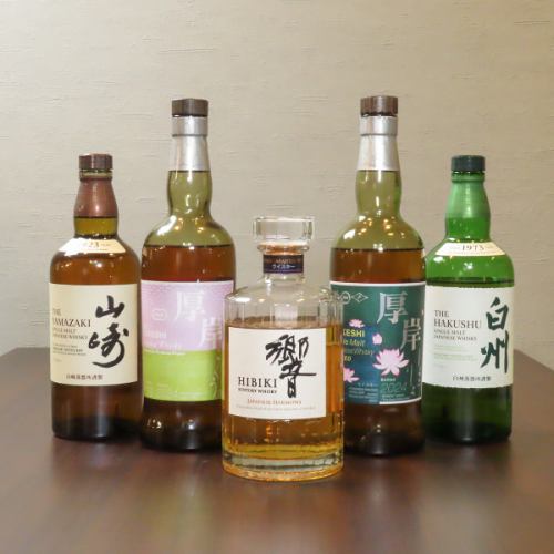 種類豊富なドリンクの数々