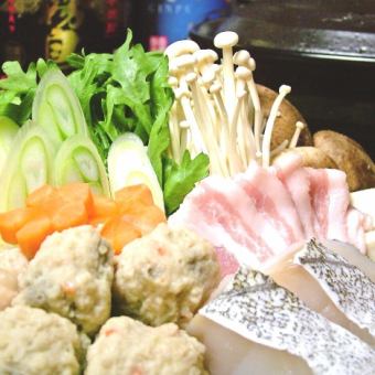 [Hot pot] 120 minutes all-you-can-drink [Yosenabe] course 6,000 yen (tax included)