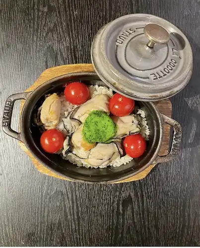 牡蠣の炊き込みご飯
