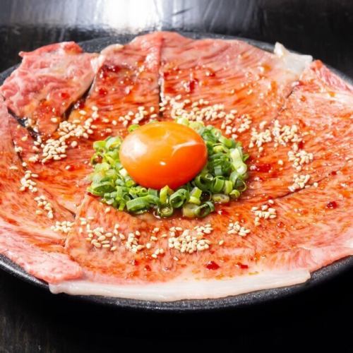 ━きた松の焼きしゃぶ━神戸・黒毛和牛を使用した高級お肉を堪能♪とろろorおろしポン酢であっさり食す…