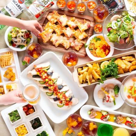 【ビアフェスタ2025】40種以上食べ放題+飲み放題（120分）　5,280円