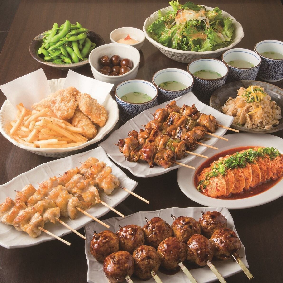 Enjoy delicious skewers, hotpots, and chicken dishes in a relaxed atmosphere.