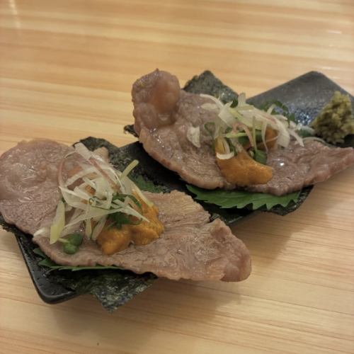 うにく~和牛とウニのコラボ~