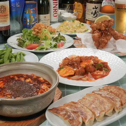 ★松コース★当店自慢の逸品＋牛肉黒胡椒炒めや黒酢豚等、ちょっと上の贅沢料理が揃う《全11品》