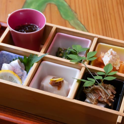 6種のこだわりお通し