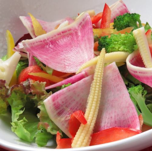 10 items vegetable green salad