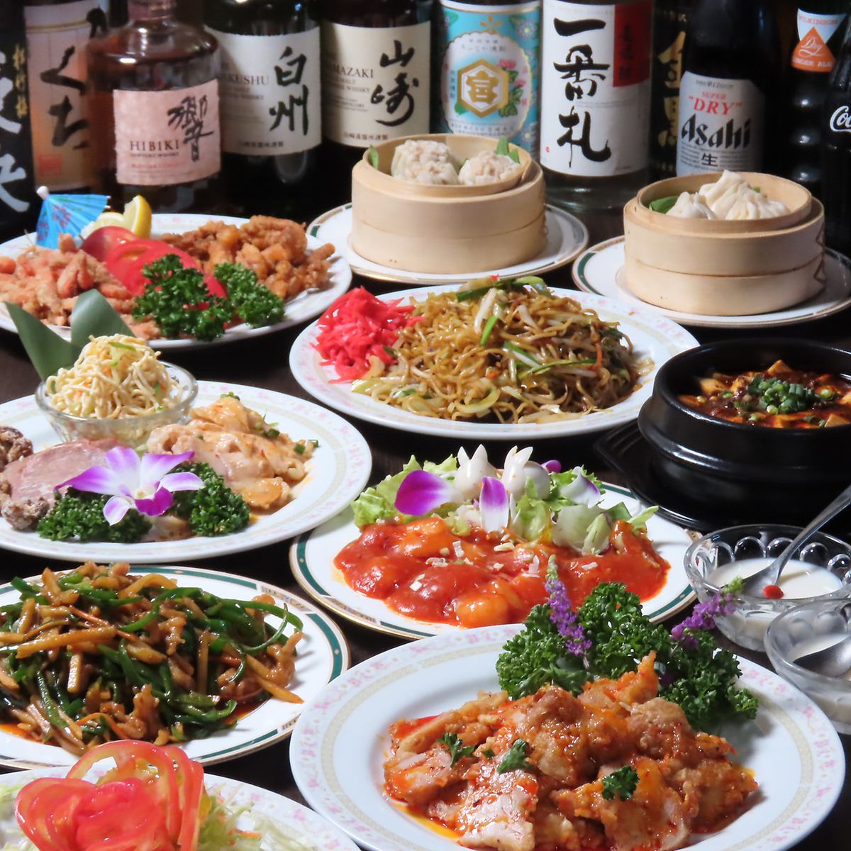 飲み放題無しのお食事コースもご用意！