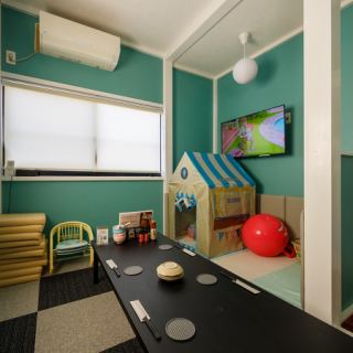 【2F・個室：大人8名様＋お子様4名／キッズルーム完備♪】