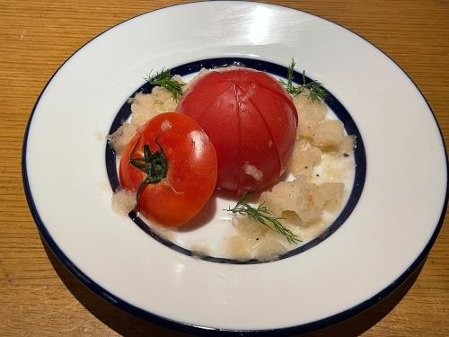Cold tomato ~Ice dressing~