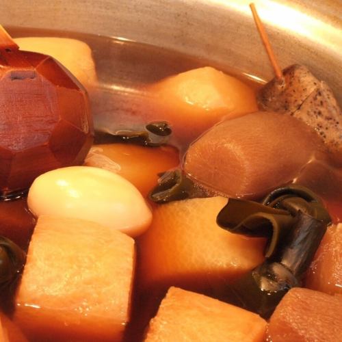 [Indispensable in the cold winter!] Oden that is very popular with regular customers ★