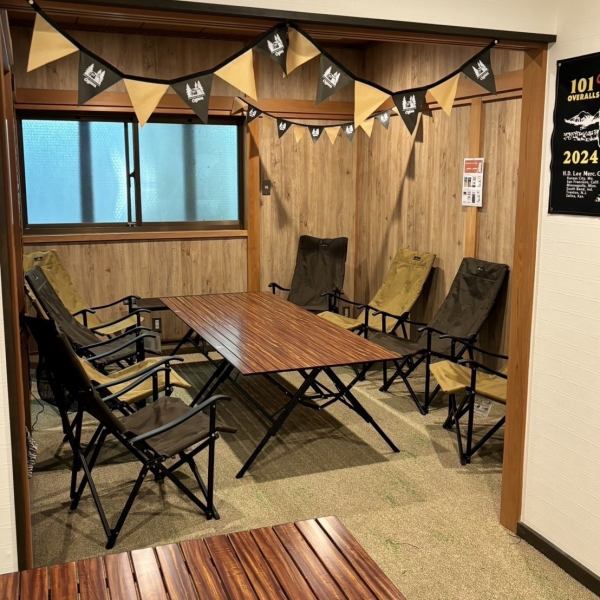 The second floor can be reserved for exclusive use for groups of 20 people! The restaurant has a camping atmosphere.Also recommended for dates and girls' nights.Please enjoy your meal in a relaxed atmosphere.