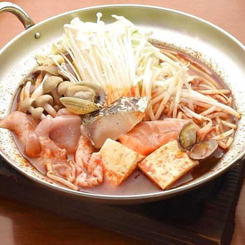 海鮮キムチチゲ鍋