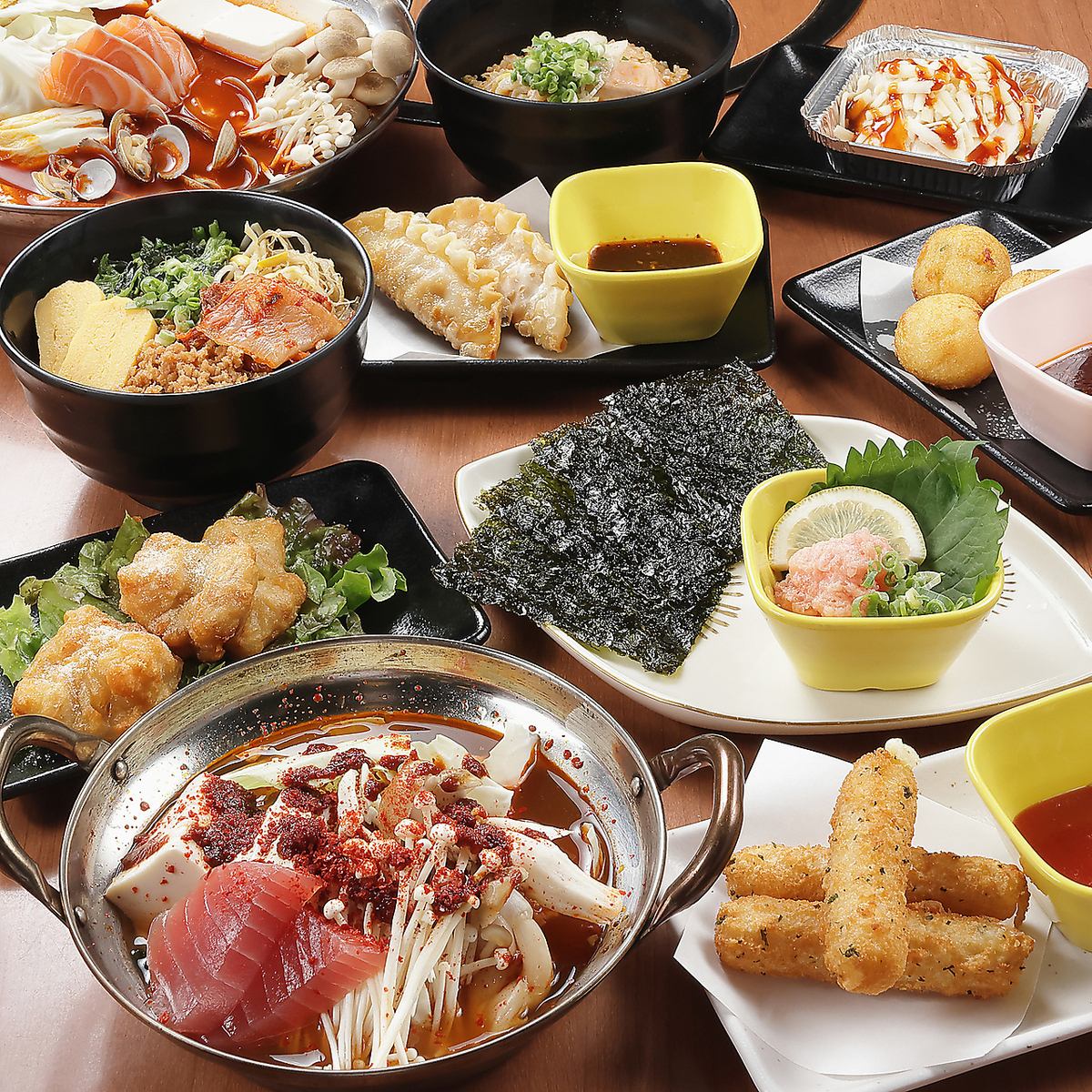 All-you-can-eat course of 60 kinds of sushi and sashimi for 100 minutes from 2,980 yen♪