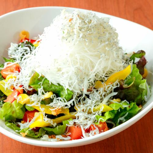 釜揚げしらすと大根のさっぱり柚子サラダ