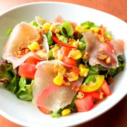 生ハムのシーザーサラダ