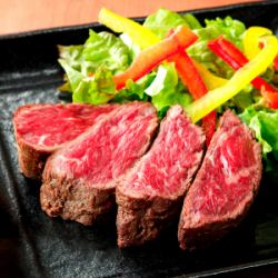 牛ランプの藁焼き