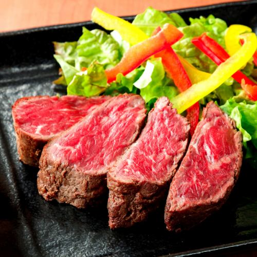 牛ランプの藁焼き