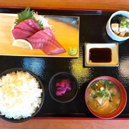 本マグロのお造り定食