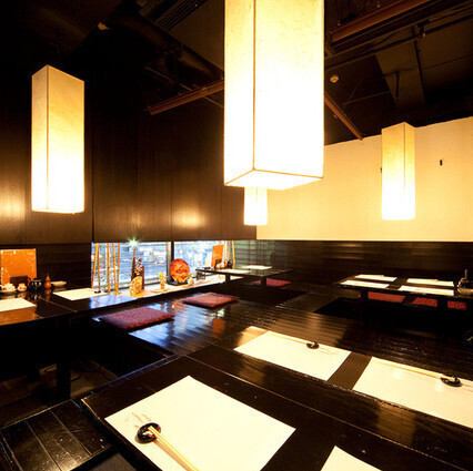 4名様からゆったり完全個室をご用意。宴会や接待にも！