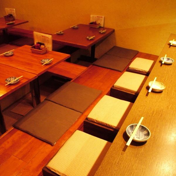 Recommended for people who would like to taste sake at the counter seat relaxedly ♪