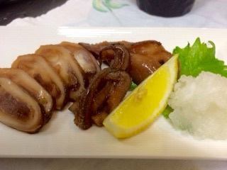 Squid pickled in the sea ~ Ruibe ~
