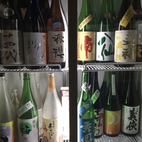 A selection of premier sake!