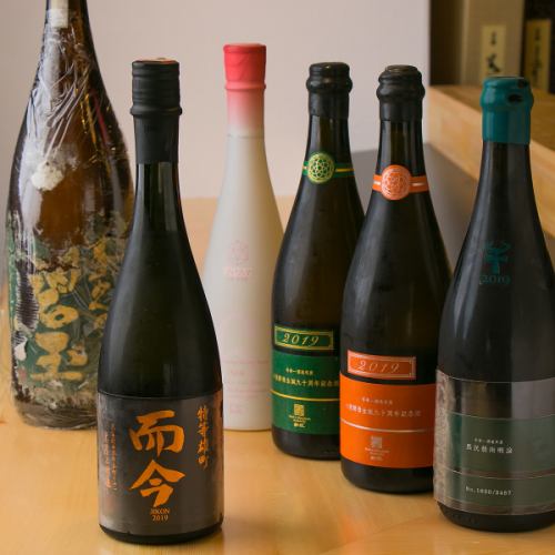 ◆日本酒の銘柄も多数