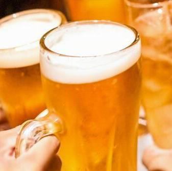 Cheers to a great deal with draft beer ◎