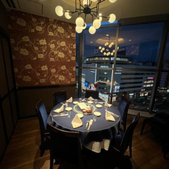 秋冬　シェフ【至高の7品コース】フカヒレ姿と海鮮の豪華饗宴（個別提供）＋7名以上個室確約