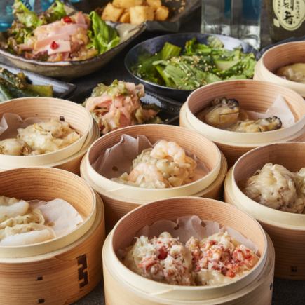 Even if it's your first time, you can't go wrong with this! Tsutsumi's standard course! 7 dishes with 2 hours of all-you-can-drink for 3,500 yen