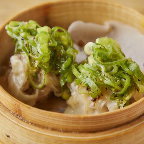 Sangen pork and green onion shumai