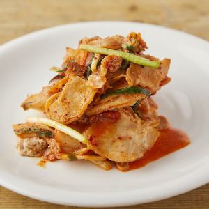 돼지 부추 김치