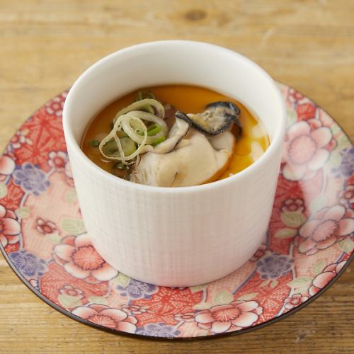 中式整隻牡蠣茶碗蒸