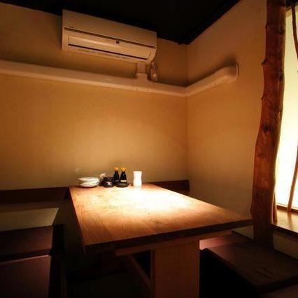 Modern private rooms are also available.